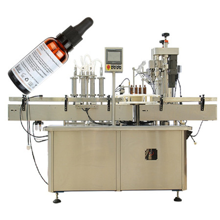 מכונת מילוי בקבוקים קטנים YB-NJ4 PET בקבוק 250 גרם מכונת אריזת בוטנים