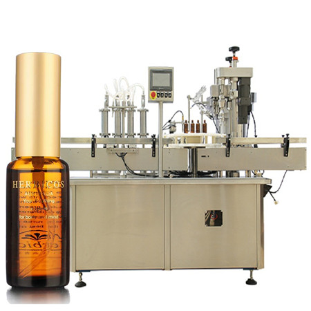 R180 דיוק גבוה משאבה Peristaltic הזרקת בקנה מידה קטנה מכונת מילוי נוזל בקבוקון לבושם 850 ml / min