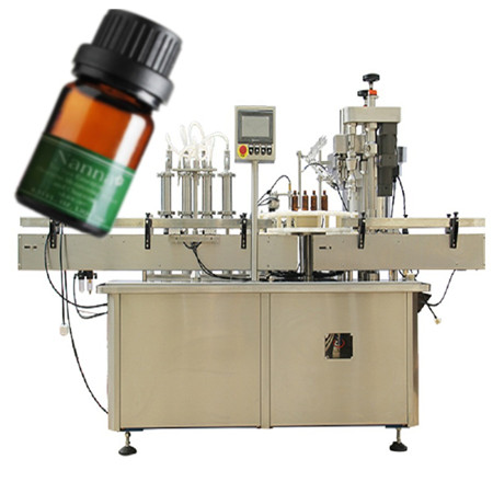 יצרנים של מכונות מכסה לבקבוק מילוי בקבוק 10 ml 15 מ"ל 30 מ"ל 50 מ"ל